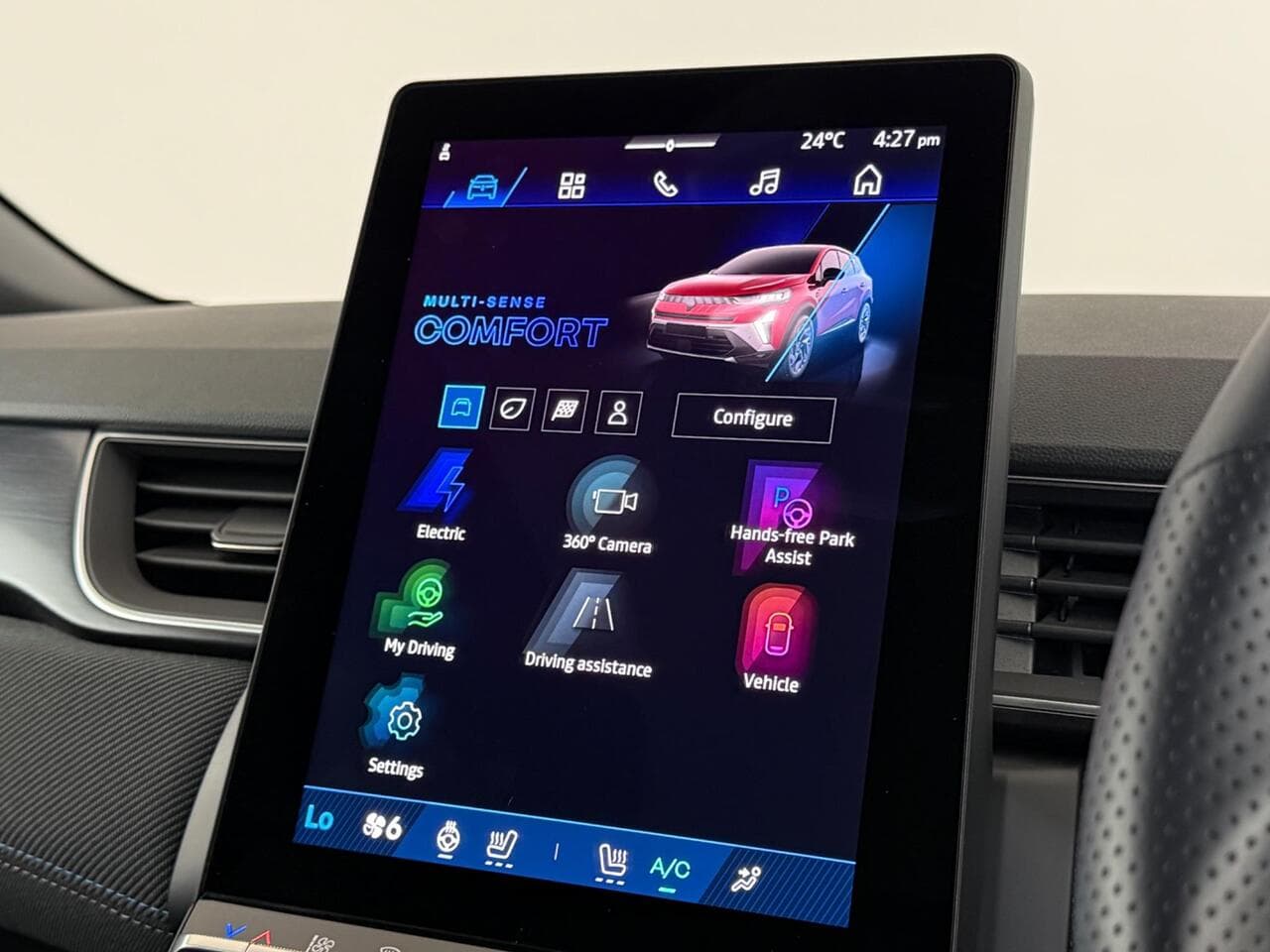 Renault Symbioz thumbnail Infotainment System